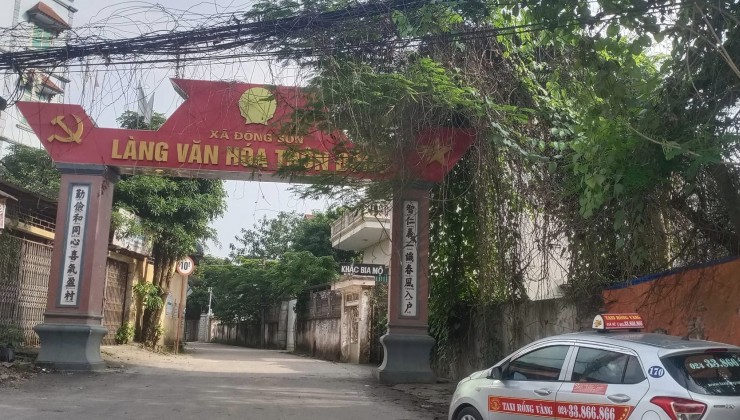 Cc Bán đất tặng nhà 2 tầng, 44m2, 1.x tỷ, tk1, ô góc, ô tô tránh, tại Đông Sơn Chương Mỹ Hà Nội